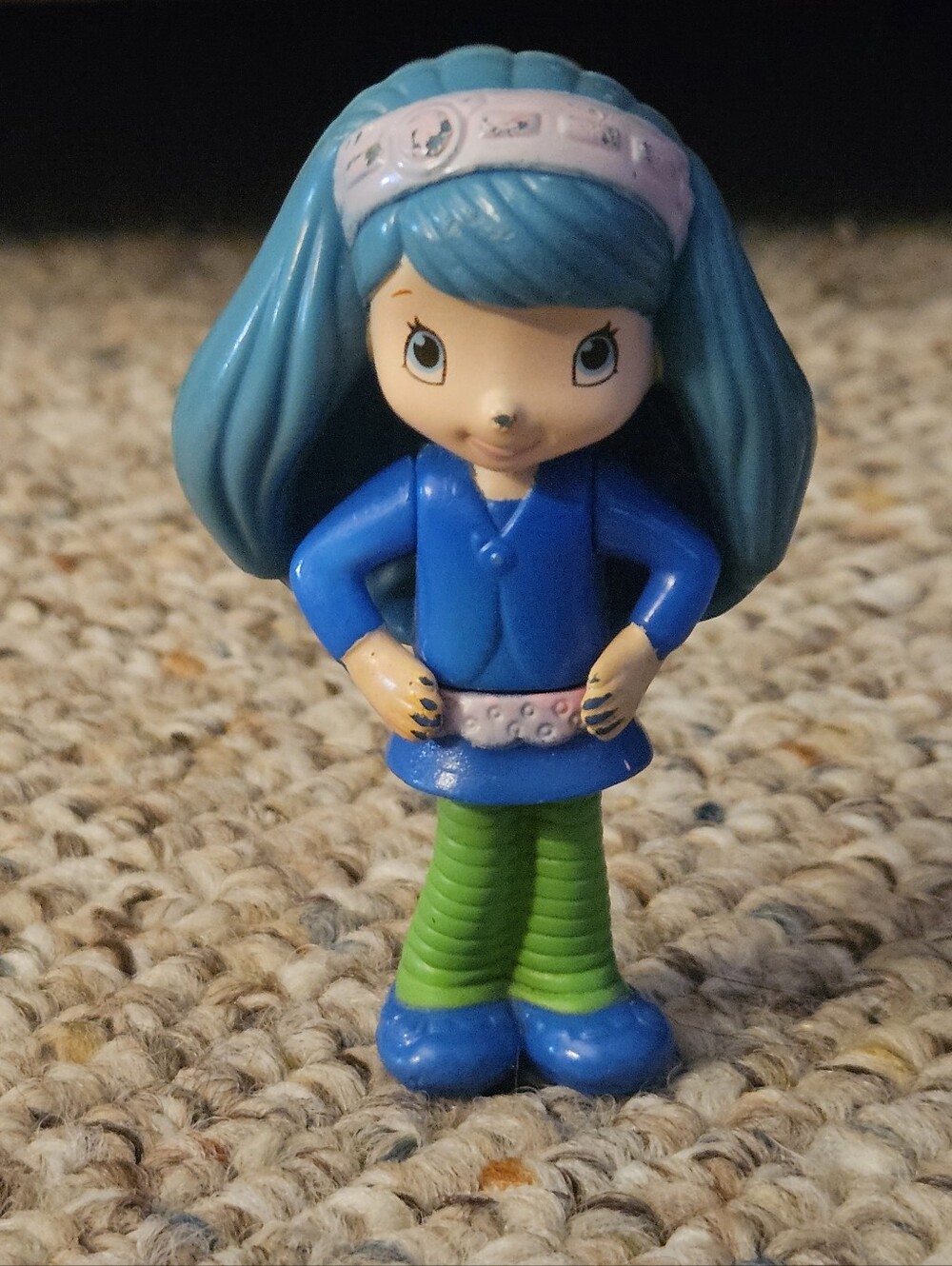 McDonalds 2010 Strawberry Shortcake Blueberry Muffin Figure